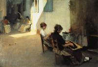 Sargent, John Singer - Venetian Bead Stringers